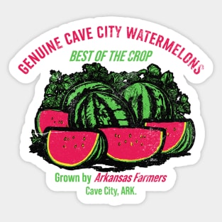Cave City Watermelons Sticker